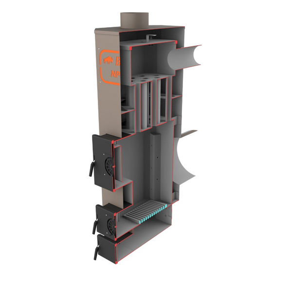 Теплогенератор Bizon NP-35, 35 кВт - 6 мм Bizon-NP-35-6 фото